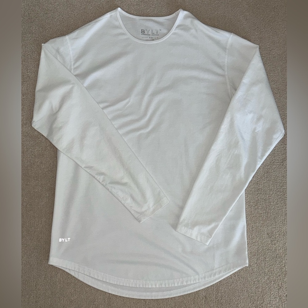 BYLT Drop Cut Large Long Sleeve Men's Shirt